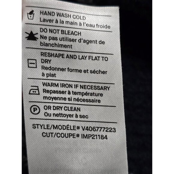 Vince Womens Black Striped Cardigan‎ Wool Blend Long Sleeve Open Front Size L - Picture 7 of 10